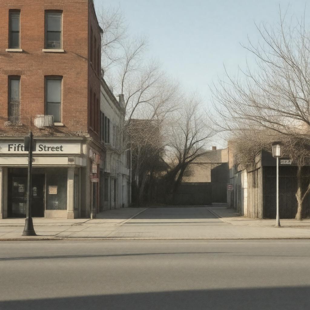 AI-created image of Fifth Street
