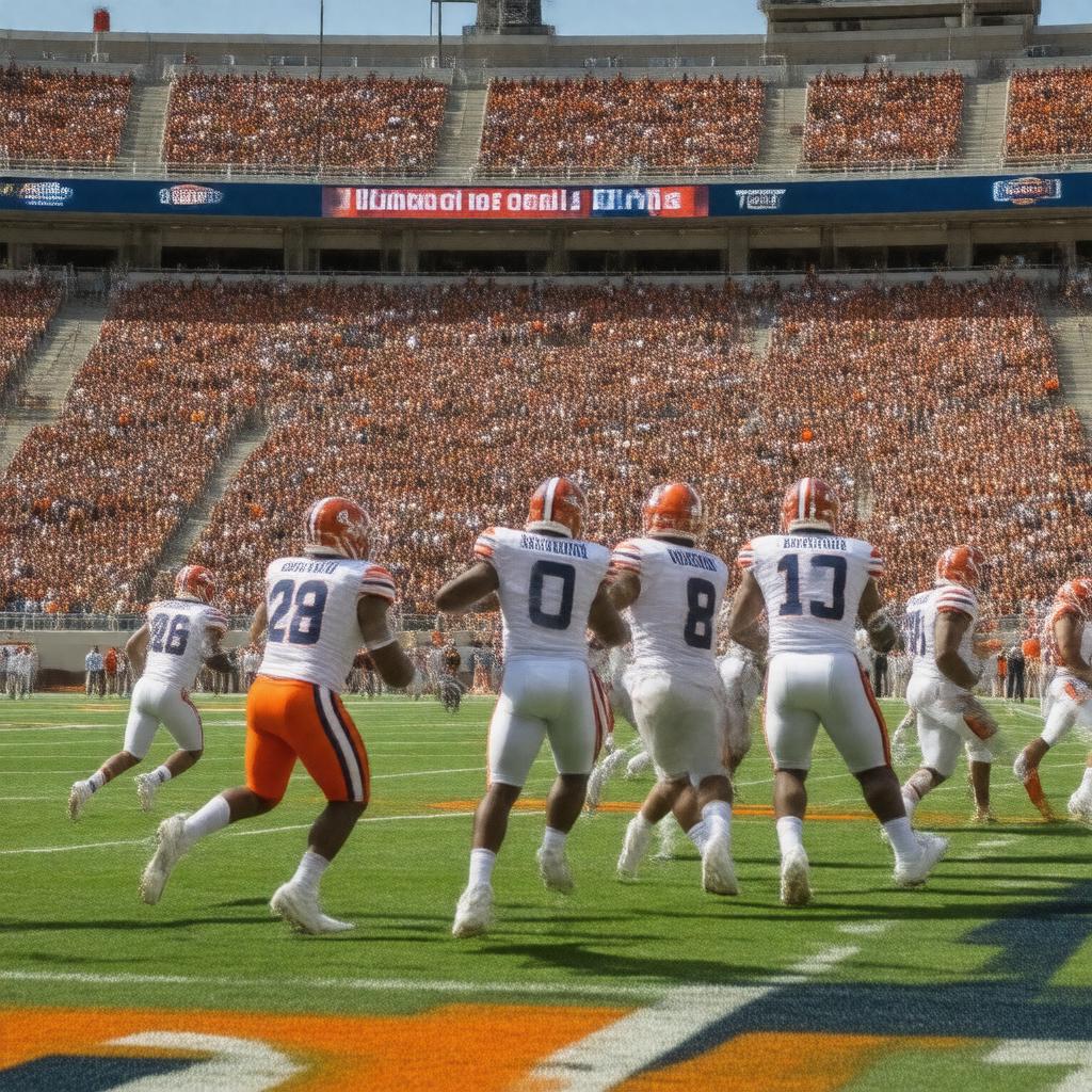 AI-created image of Fighting Illini