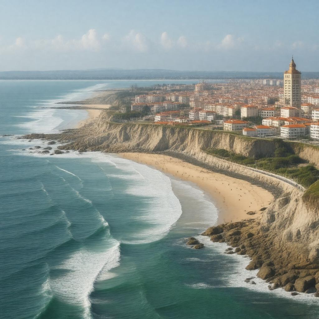 AI-created image of Figueira da Foz