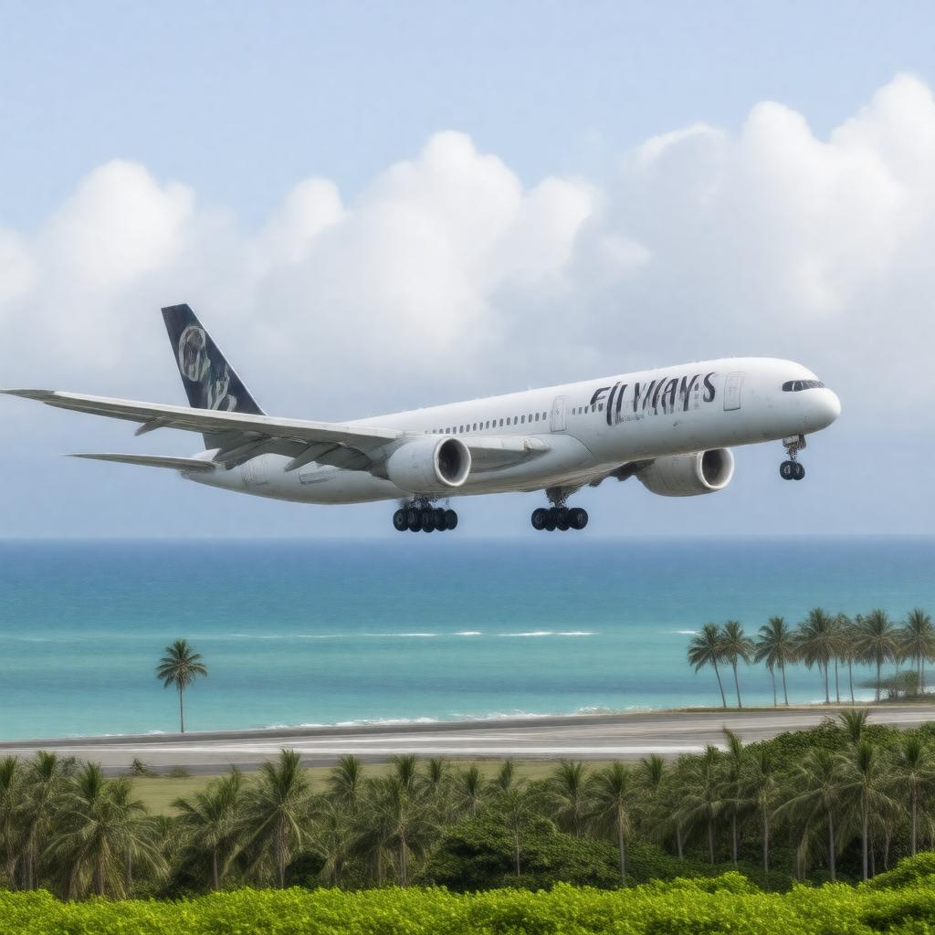 AI-created image of Fiji Airways
