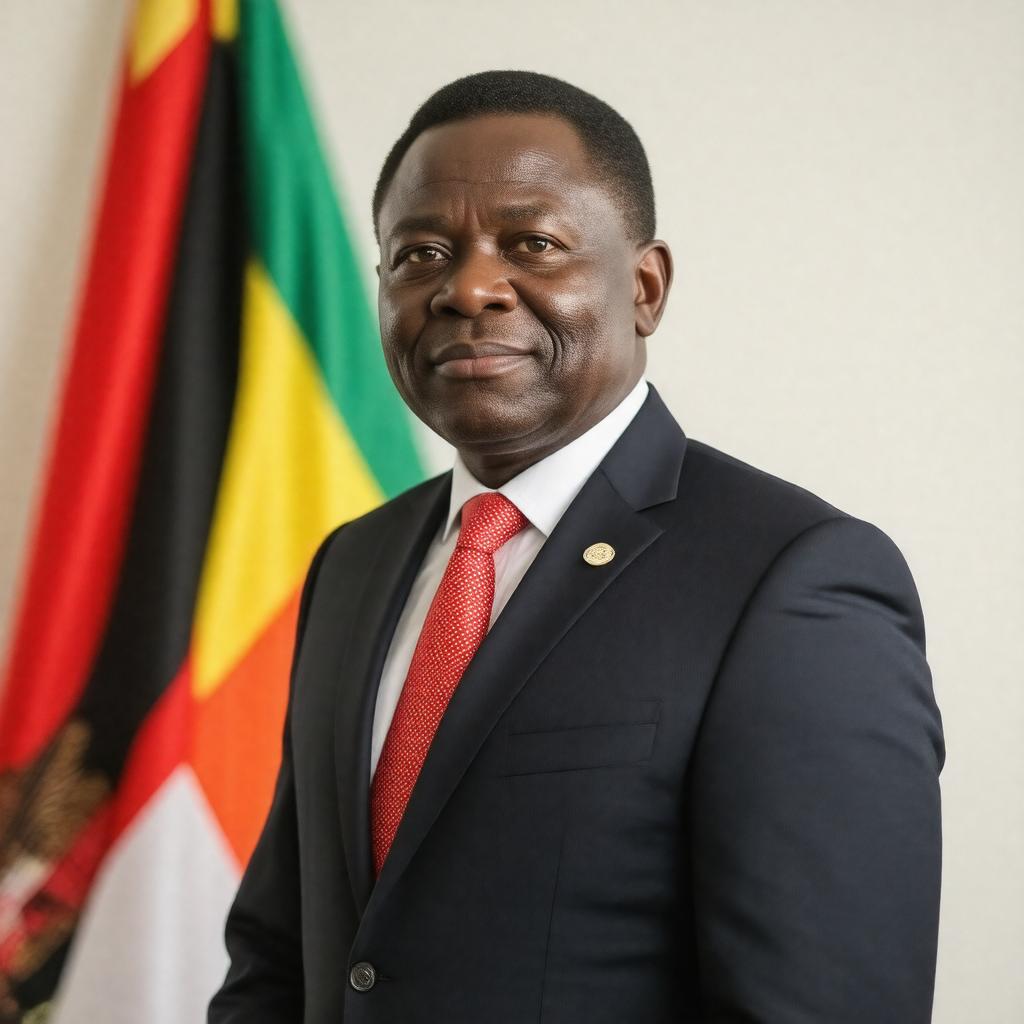 AI-created image of Filipe Nyusi