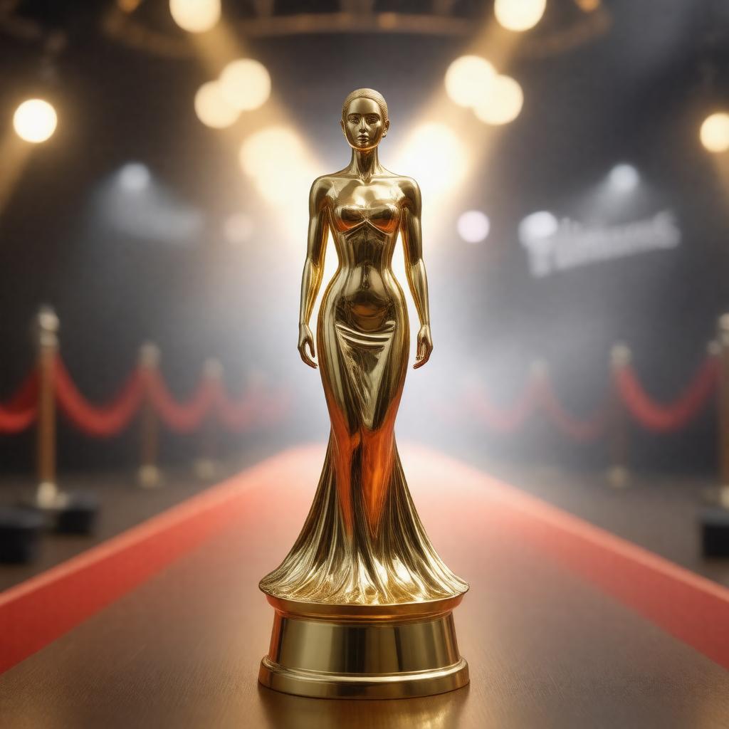 AI-created image of Filmfare Award for Best Female Debut