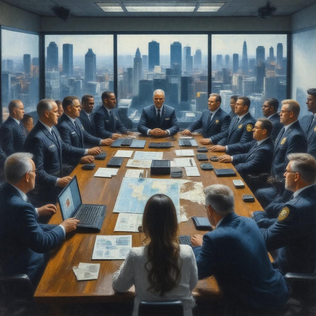 Click to view larger image AI-created image of Financial Crimes Task Forces