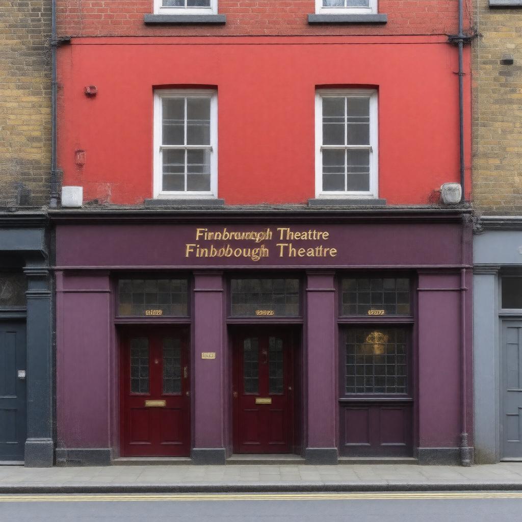 AI-created image of Finborough Theatre