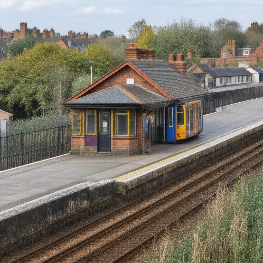 AI-created image of Finchley Road & Frognal