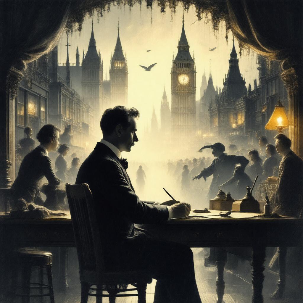 AI-created image of Finding Neverland (musical)