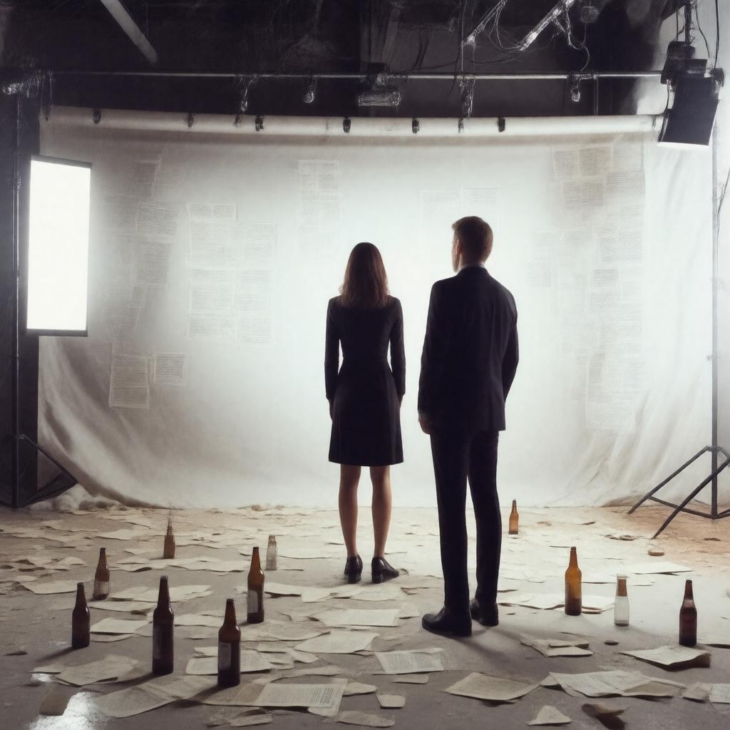 Click to view larger image AI-created image of Finishing the Picture