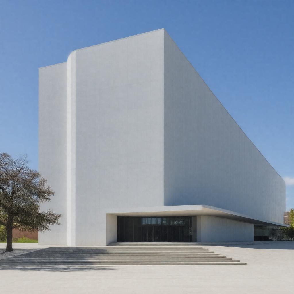 AI-created image of Finlandia Hall