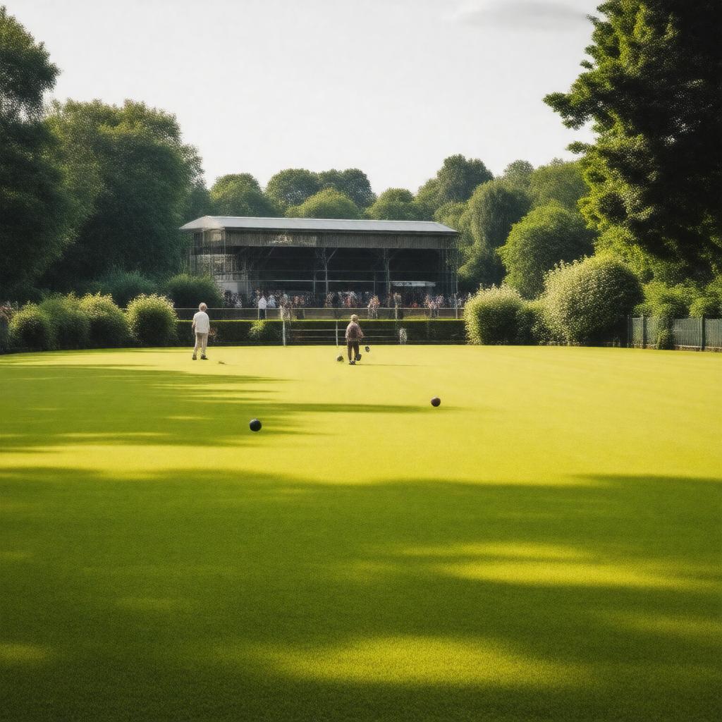 AI-created image of Finsbury Park Bowls Club