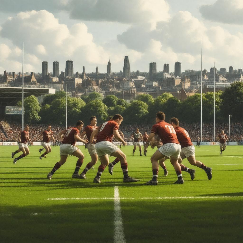 AI-created image of Finsbury Park Rugby Football Club