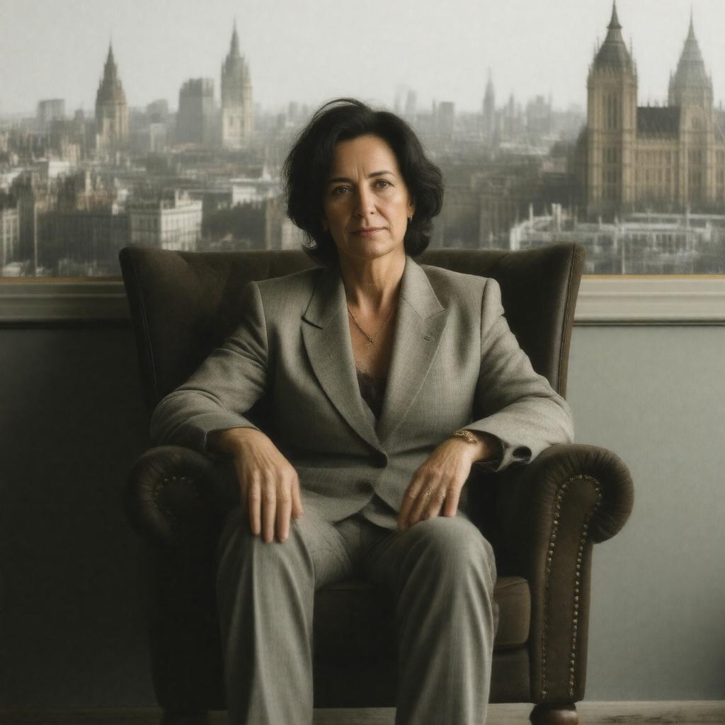 AI-created image of Fiona Shaw
