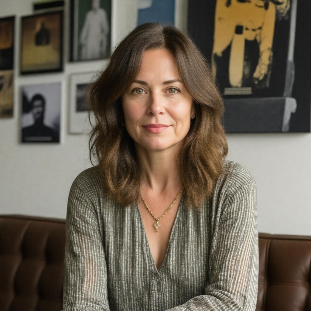 AI-created image of Fiona Whelan Prine