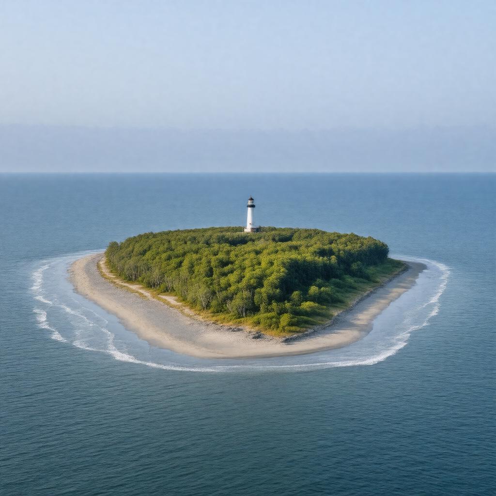 AI-created image of Fire Island
