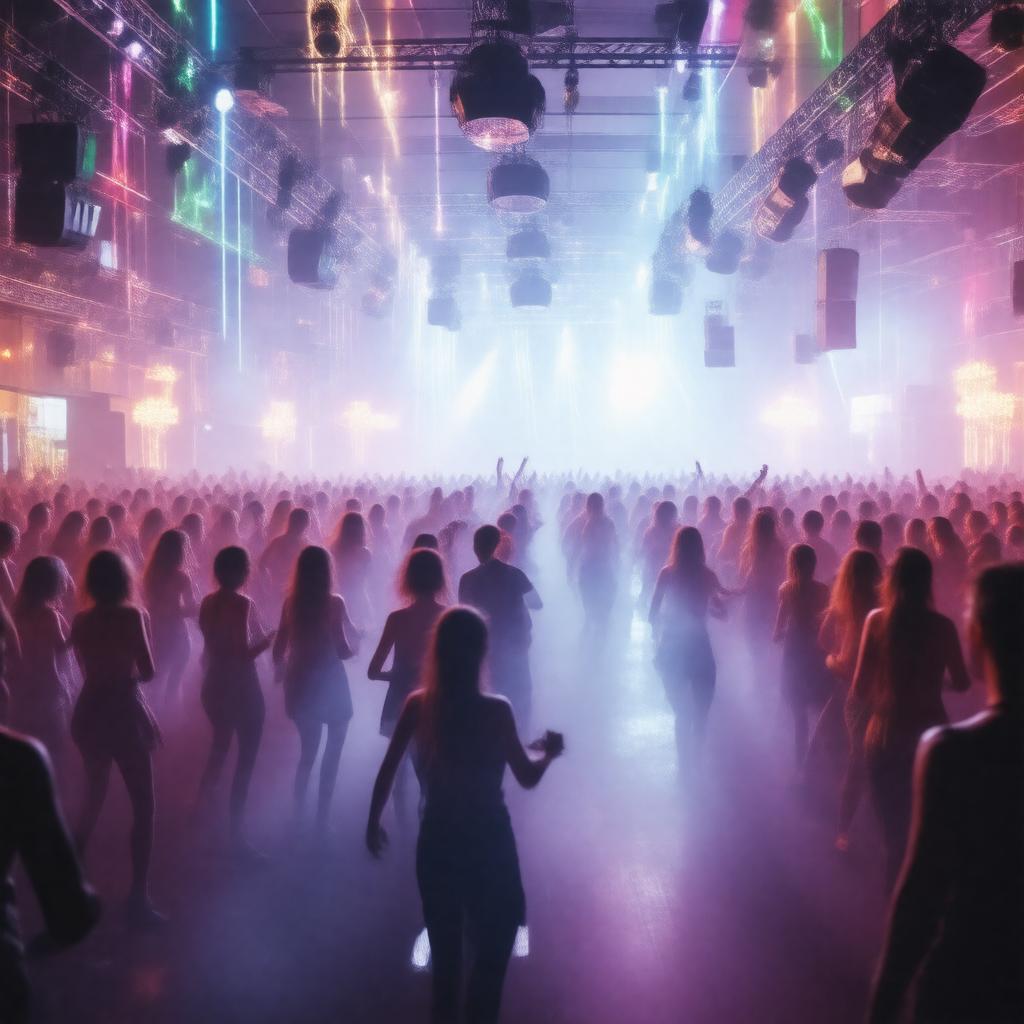 AI-created image of Fire nightclub