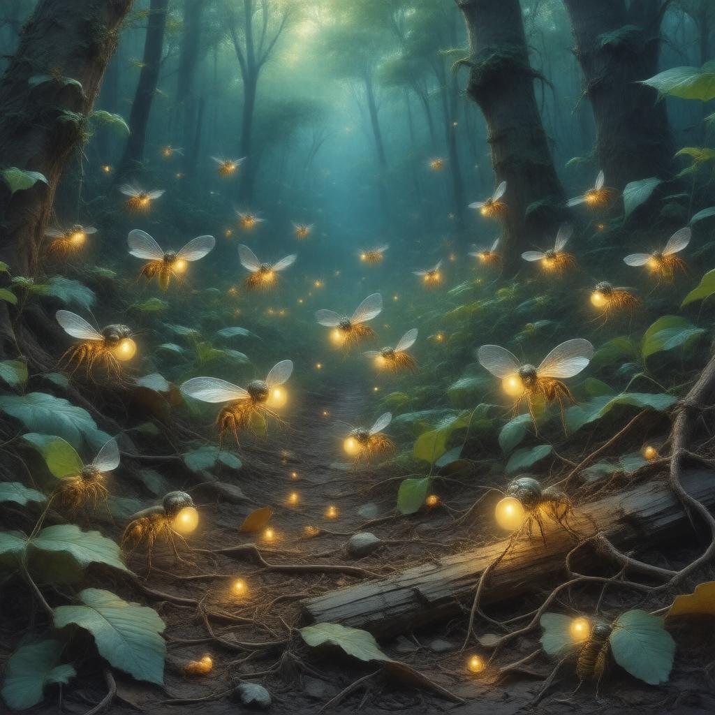 AI-created image of Fireflies