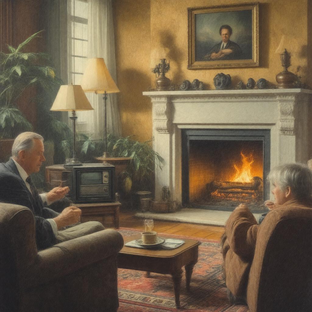 AI-created image of Fireside chats