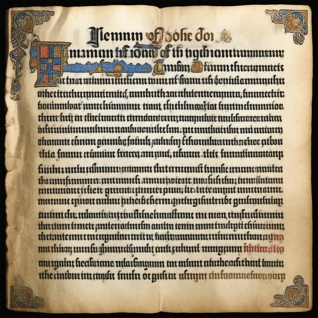 AI-created image of First Epistle of John