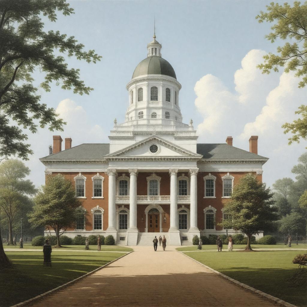 Click to view larger image AI-created image of First Missouri State Capitol State Historic Site