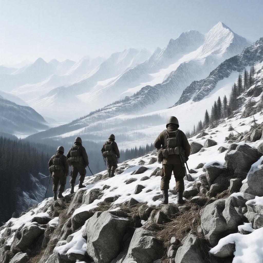 AI-created image of First Special Service Force