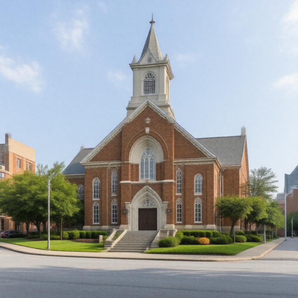 Click to view larger image AI-created image of First Universalist Church of Atlanta