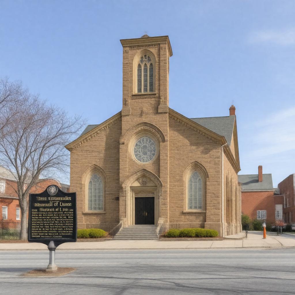 AI-created image of First Universalist Church of Lynn