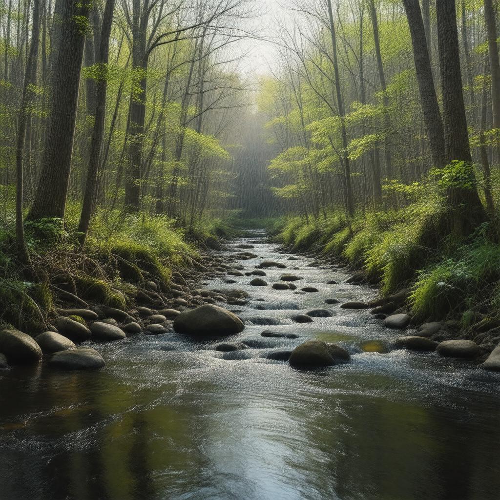 AI-created image of Fish Brook