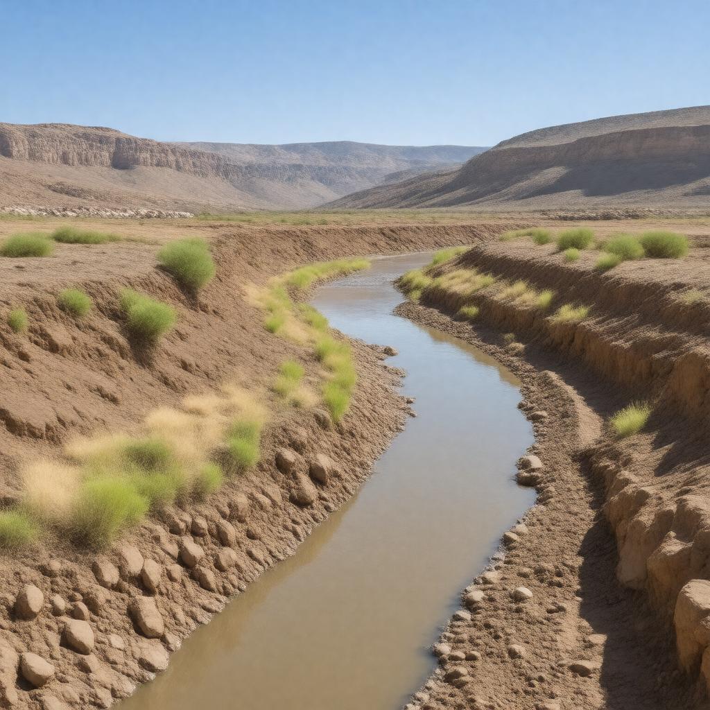 Click to view larger image AI-created image of Fish River