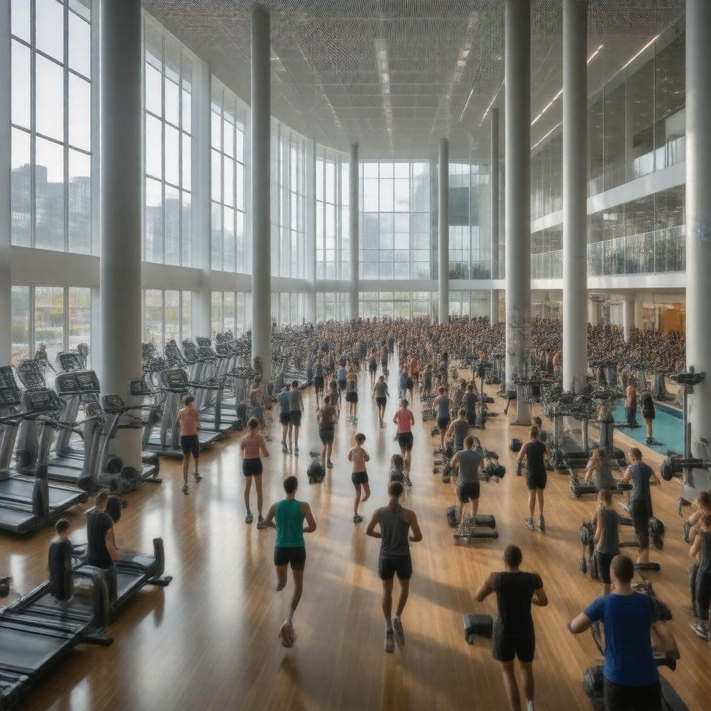 AI-created image of Fitness Centre