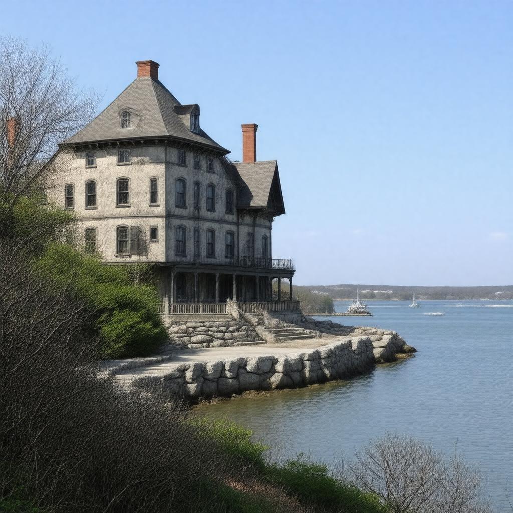 AI-created image of Fitz Henry Lane House