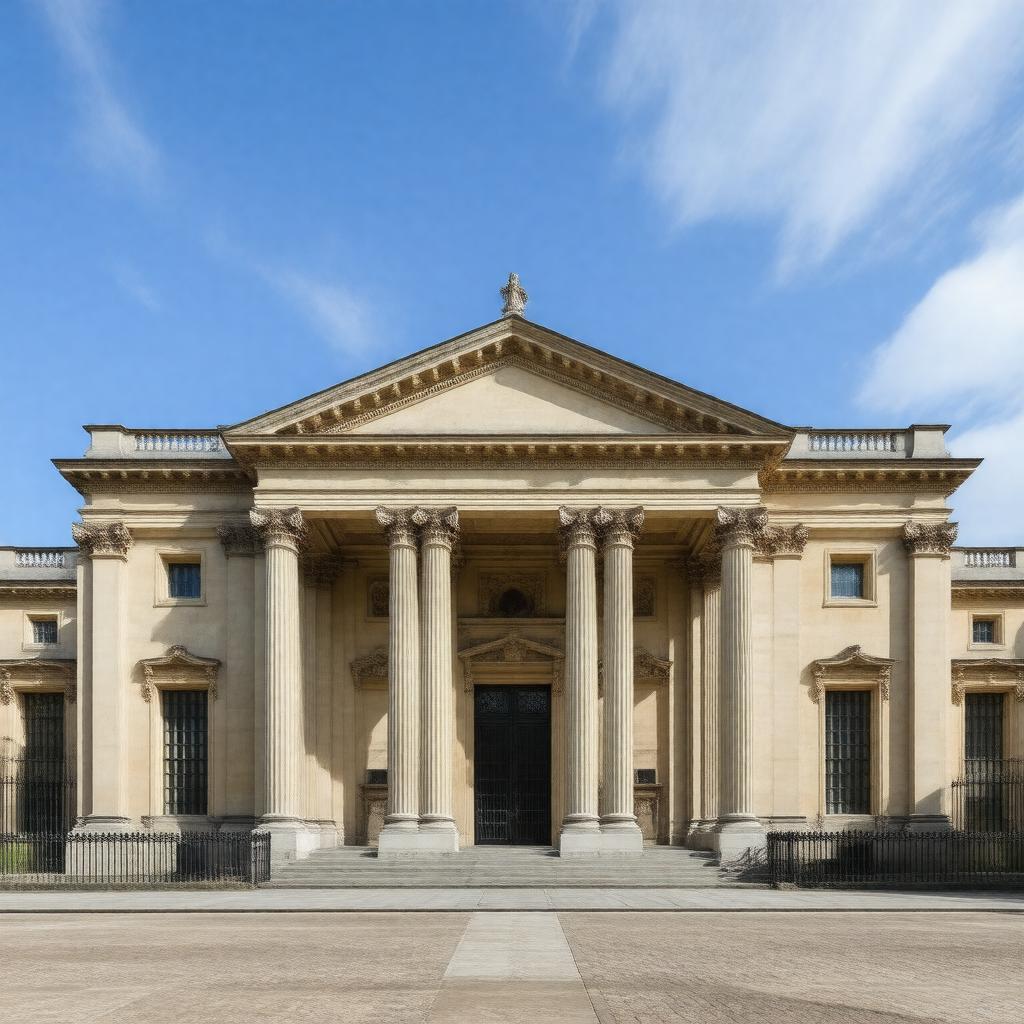 AI-created image of Fitzwilliam Museum