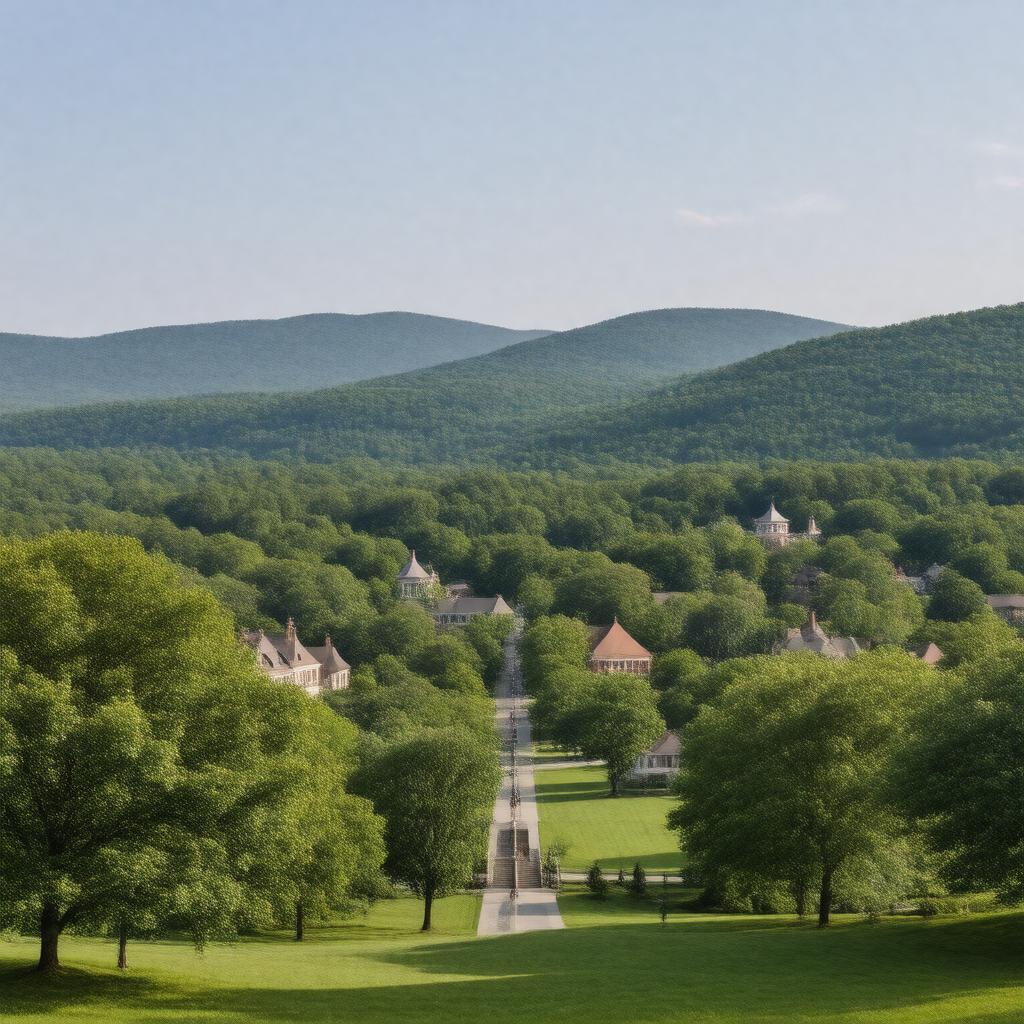 Click to view larger image AI-created image of Five College Consortium