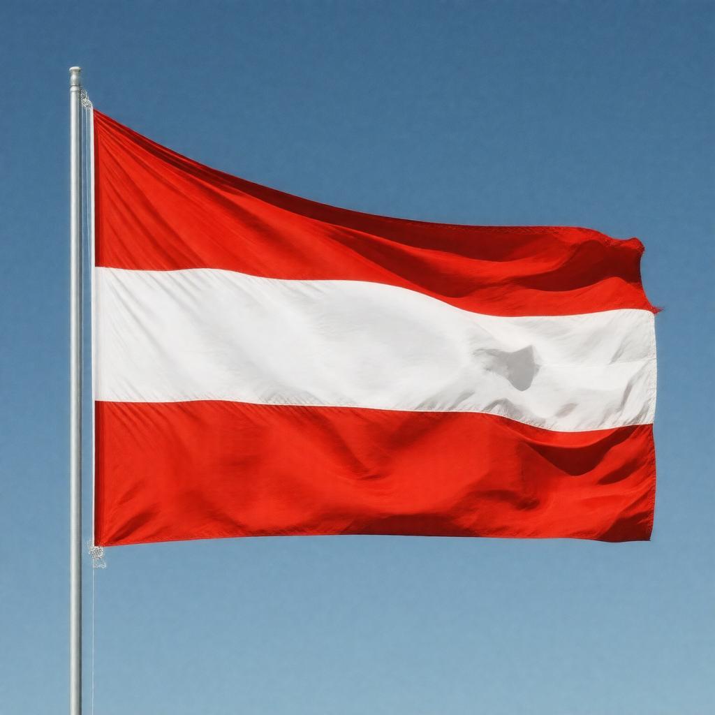 Click to view larger image AI-created image of Flag of Austria