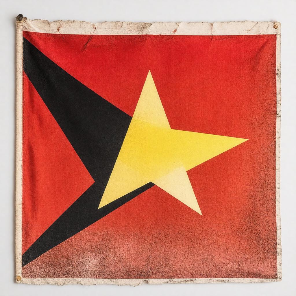 Click to view larger image AI-created image of Flag of East Timor