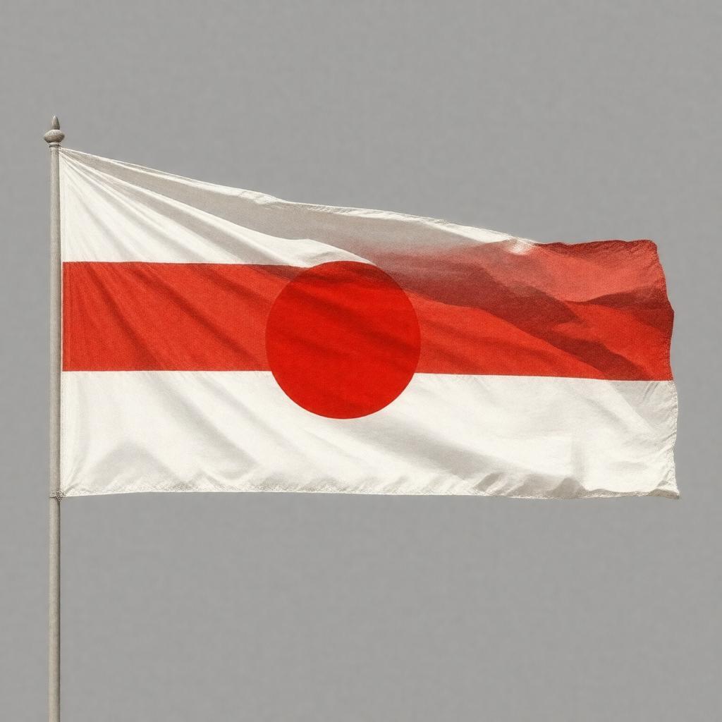 Click to view larger image AI-created image of Flag of Greenland