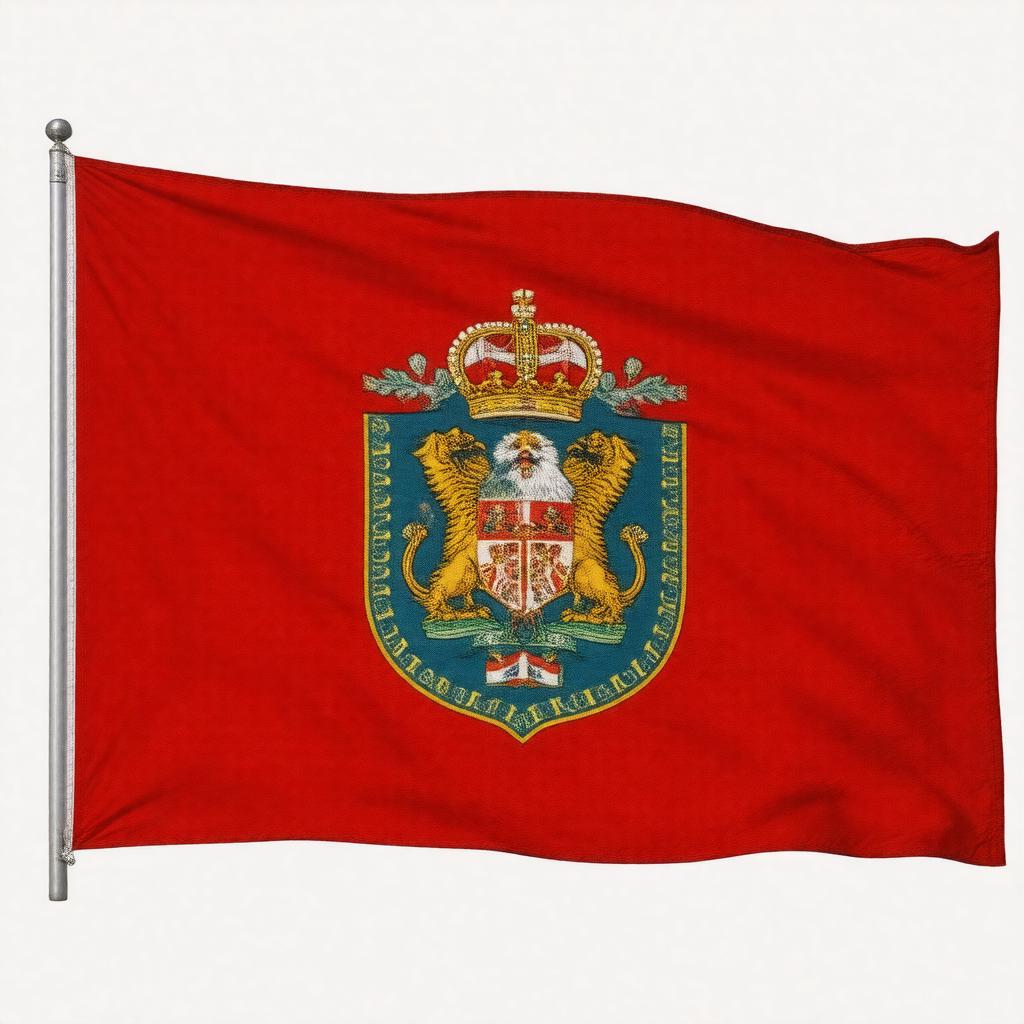 Click to view larger image AI-created image of Flag of Manitoba