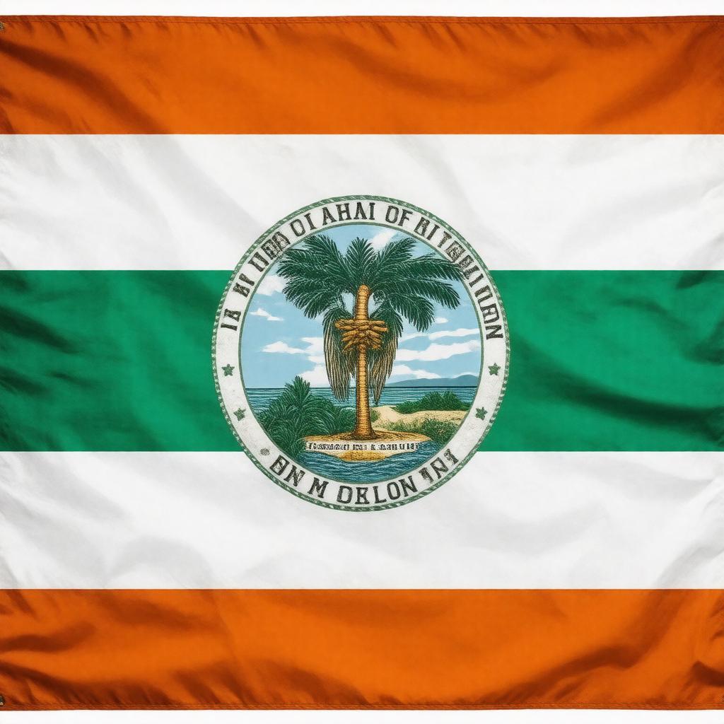AI-created image of Flag of Miami, Florida