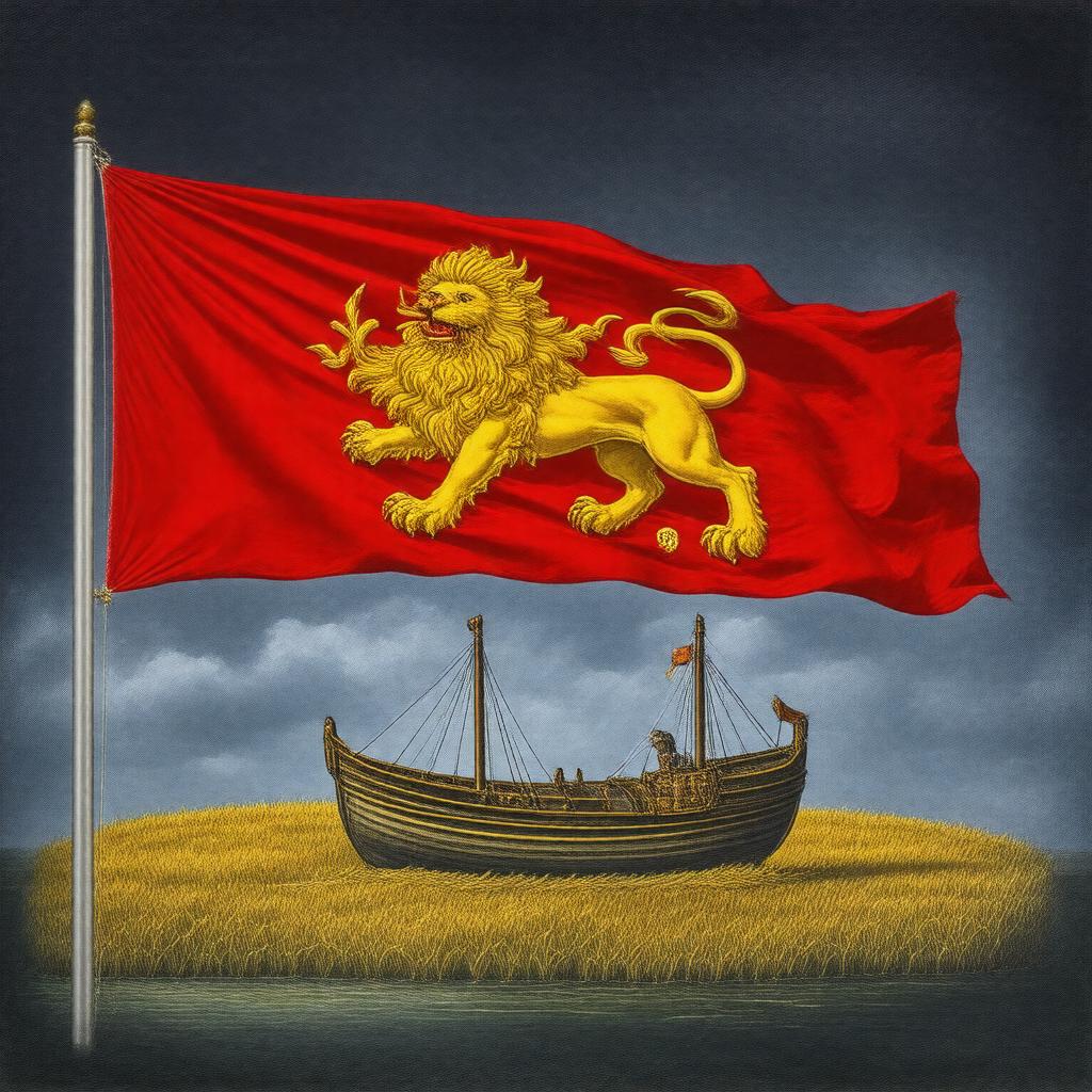 AI-created image of Flag of New Brunswick