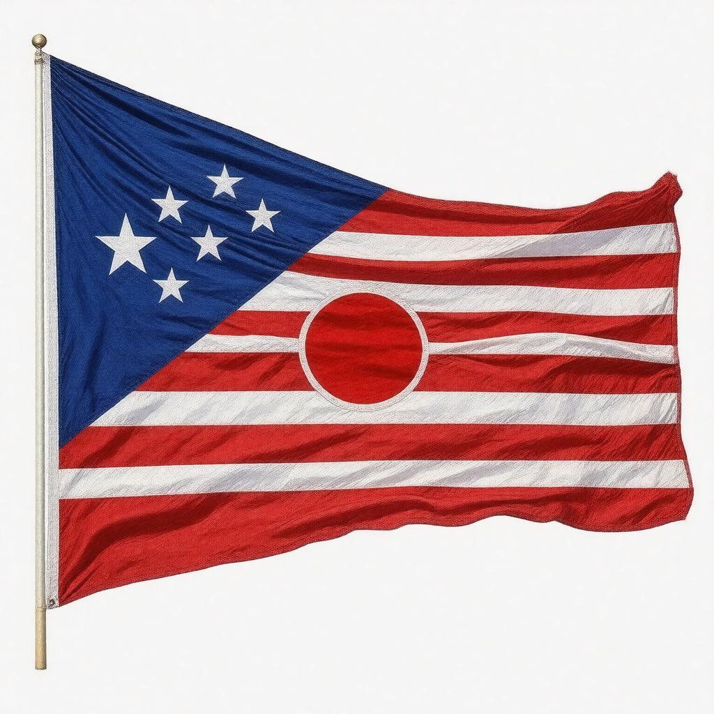 AI-created image of Flag of Ohio