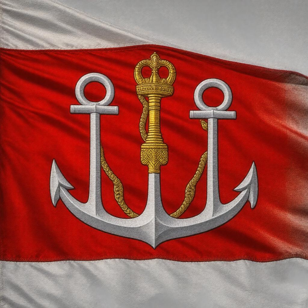 AI-created image of Flag of Saint Petersburg