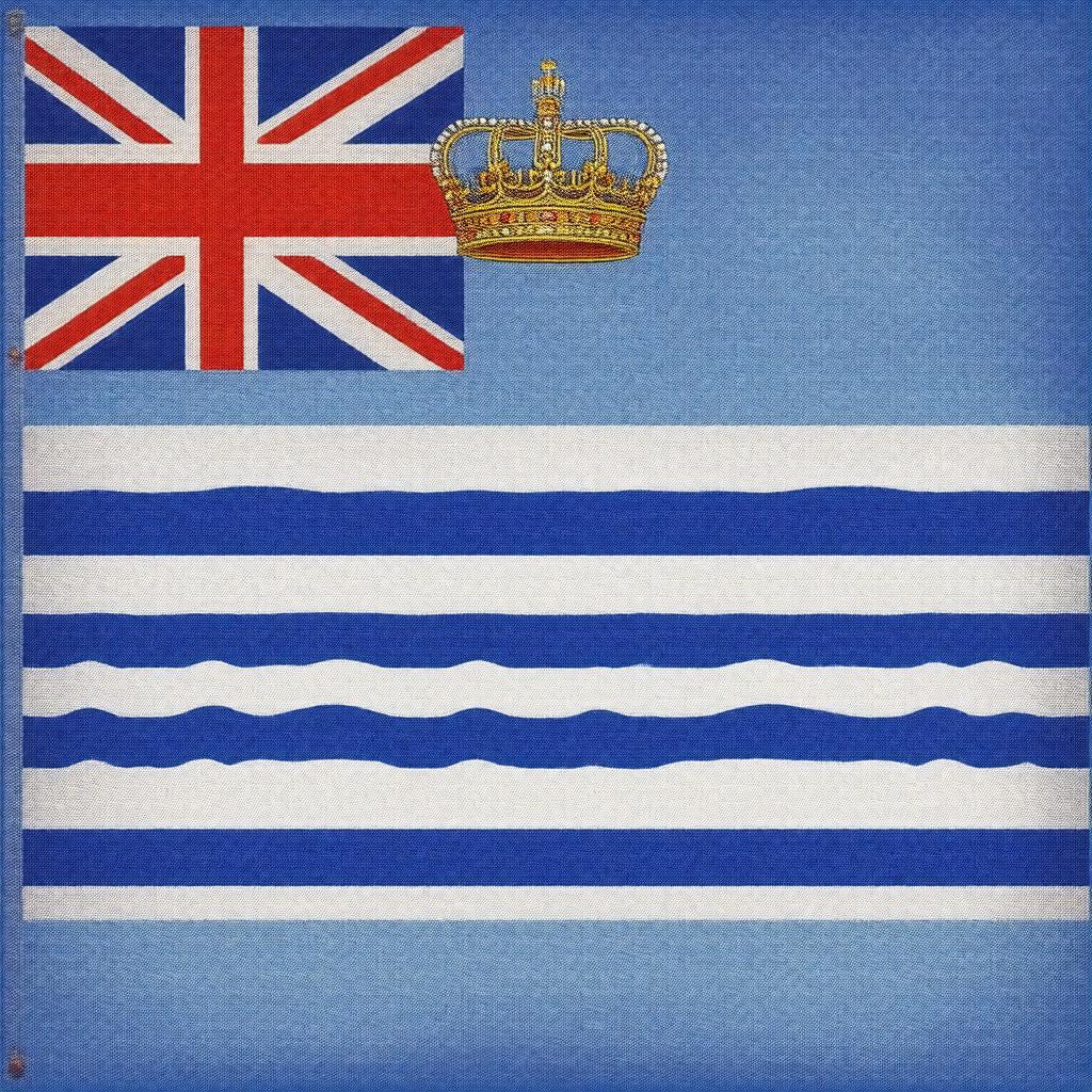 Click to view larger image AI-created image of Flag of the British Indian Ocean Territory