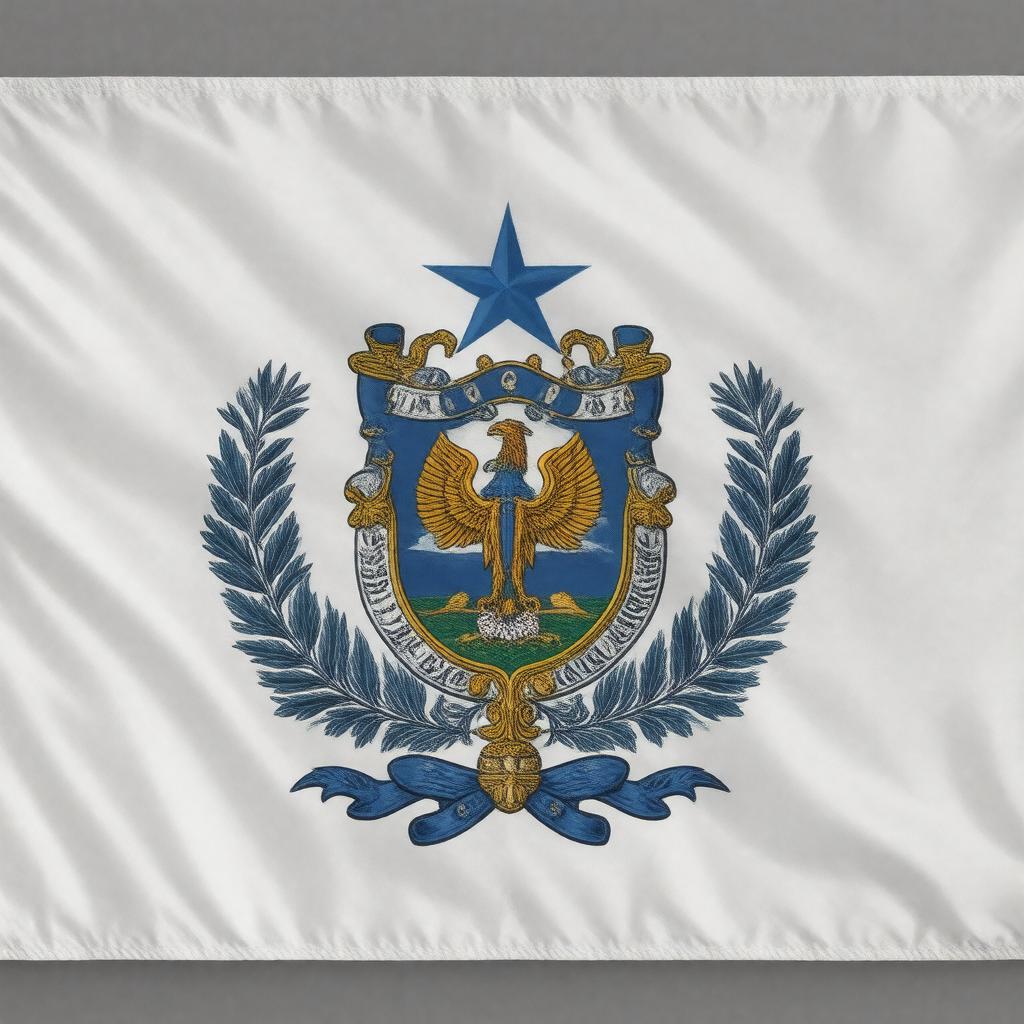 Click to view larger image AI-created image of Flag of the Governor of Massachusetts