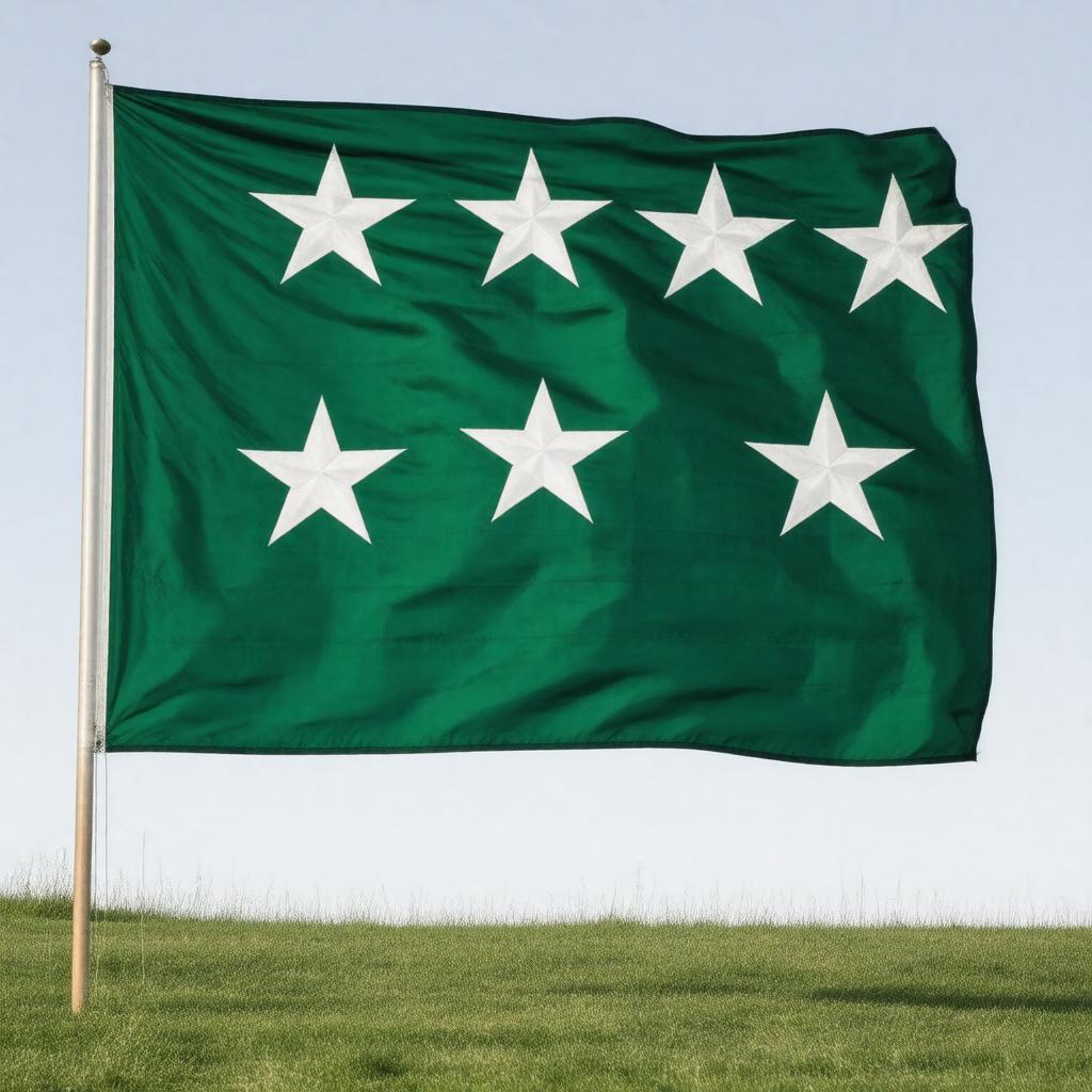 AI-created image of Flag of the Vermont Republic
