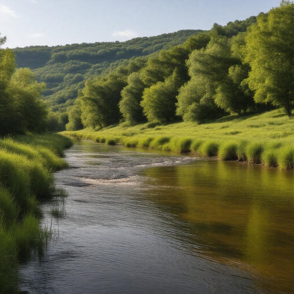 AI-created image of Flat Creek, Missouri, United States