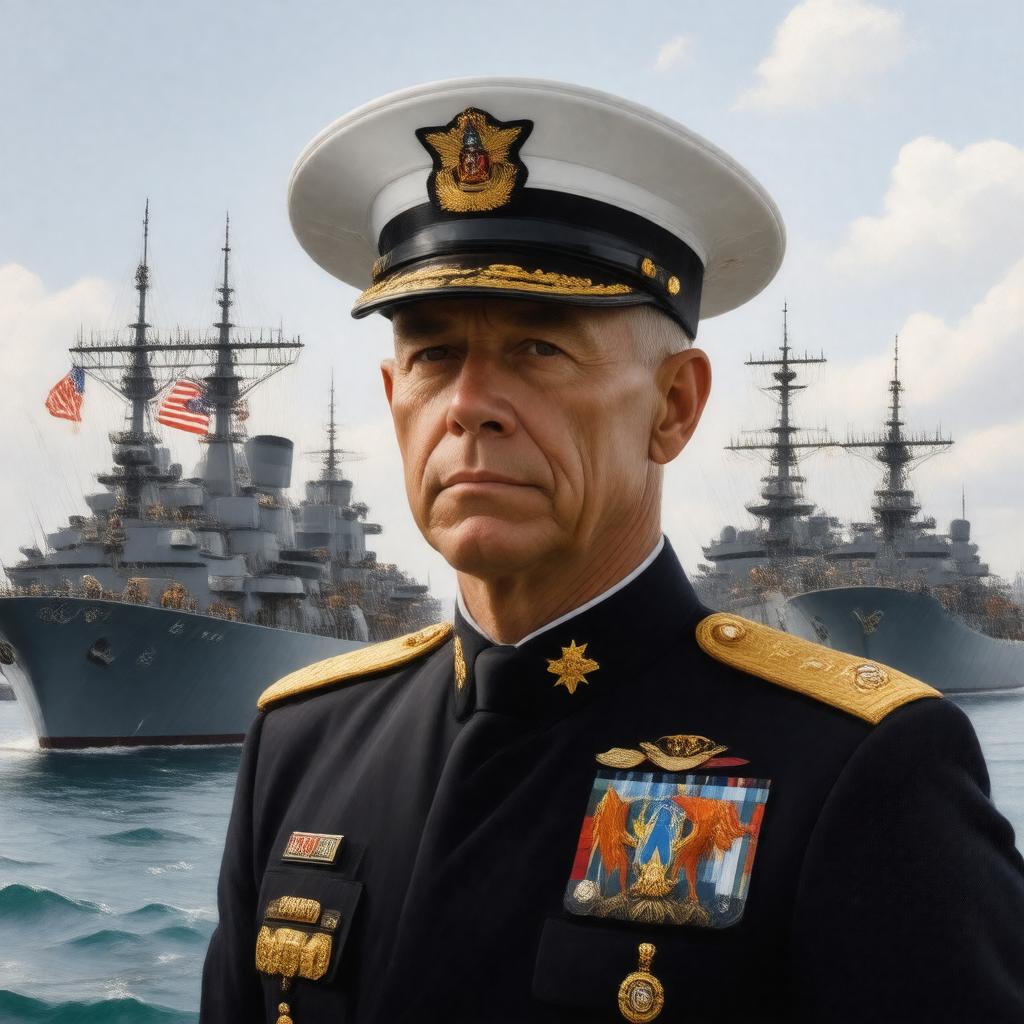 Click to view larger image AI-created image of Fleet Admiral