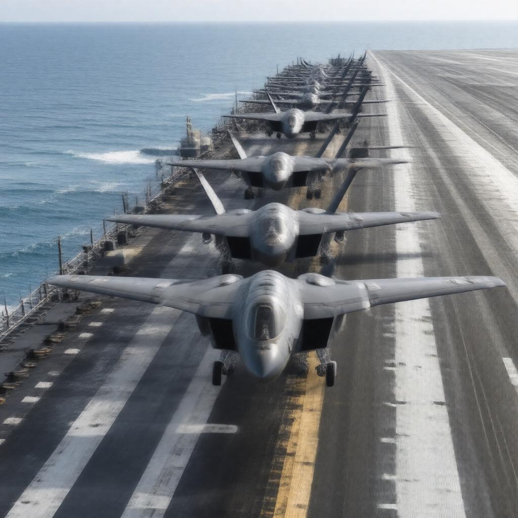 AI-created image of Fleet Air Arm