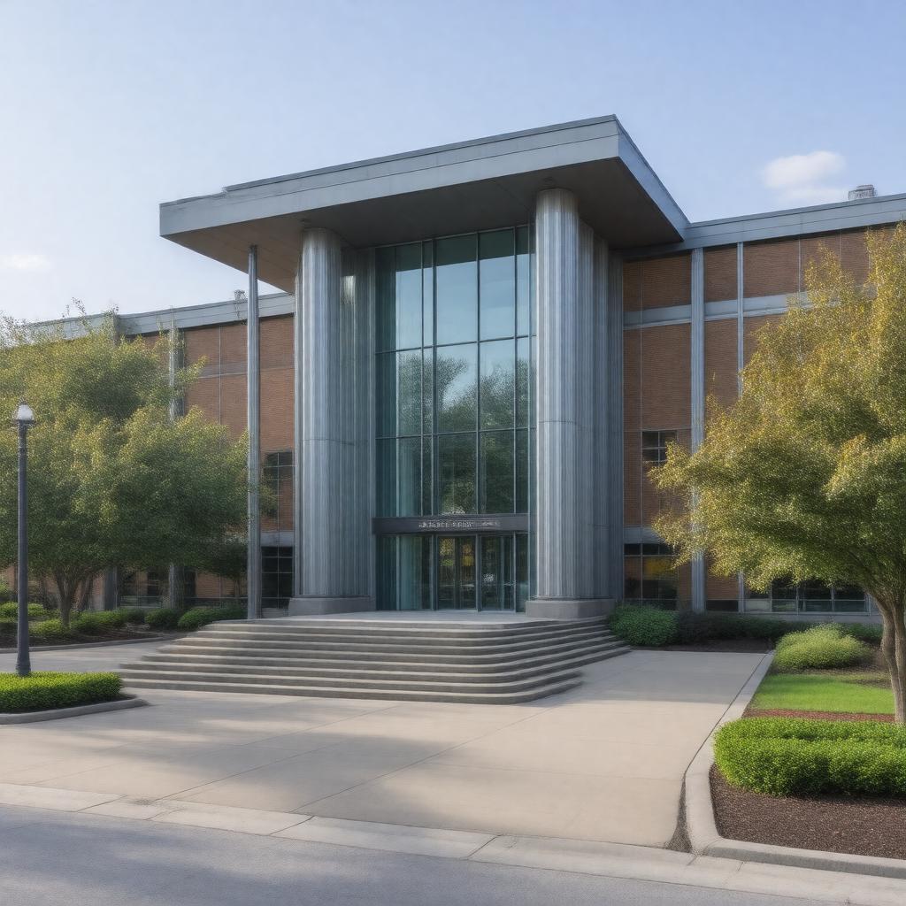 AI-created image of Fletcher School of Law and Diplomacy