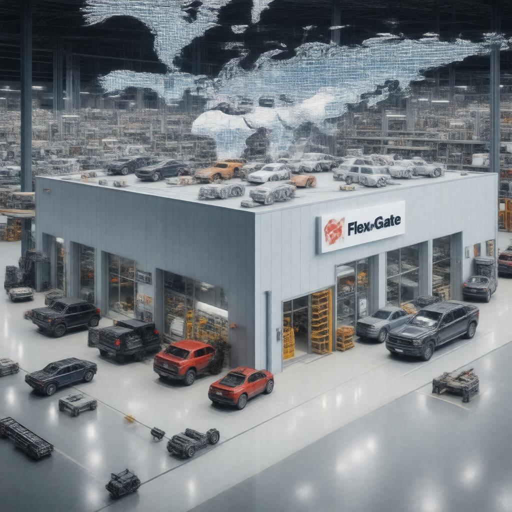 AI-created image of Flex-N-Gate