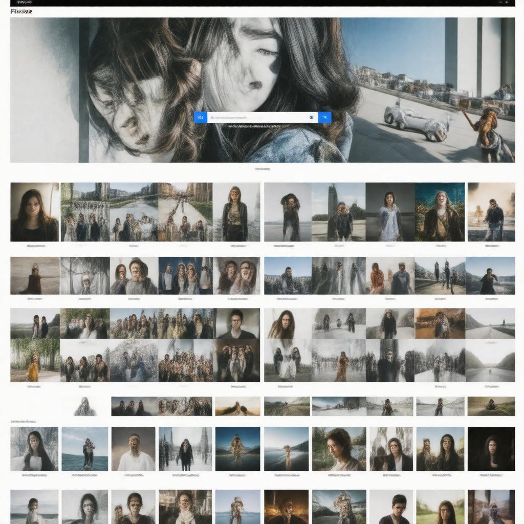 AI-created image of Flickr
