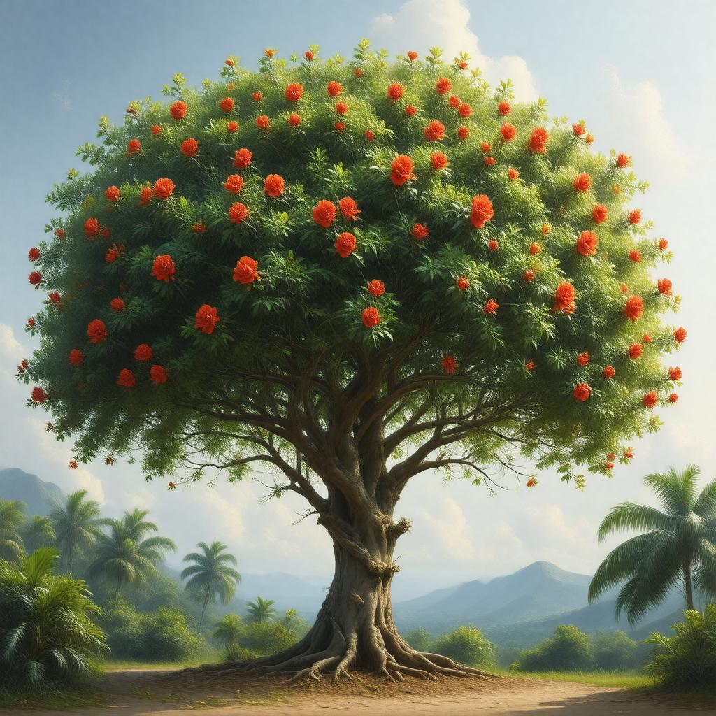 AI-created image of Flor de Maga