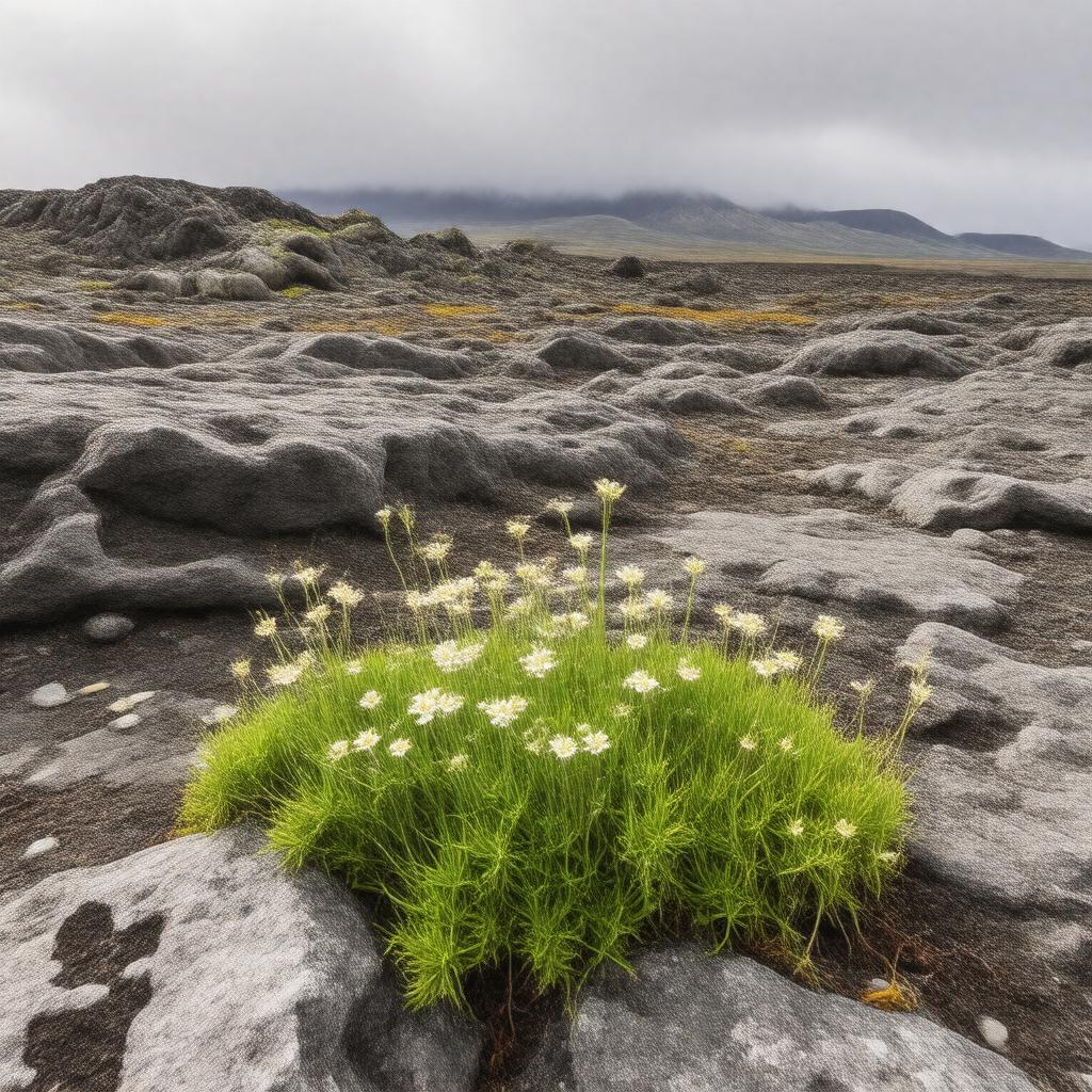 AI-created image of Flora Antarctica